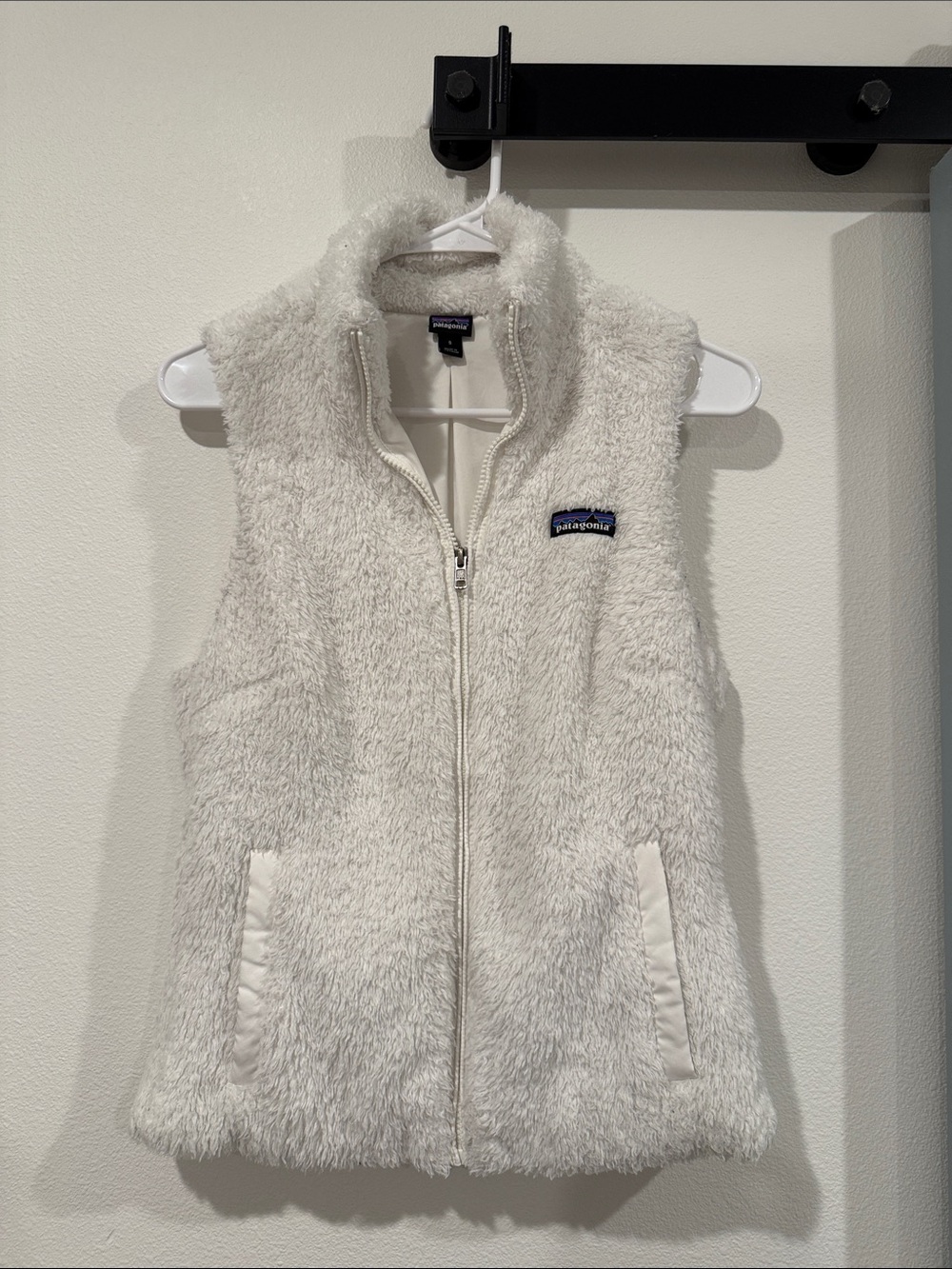 Patagonia Women’s Cream Sherpa Fleece Vest